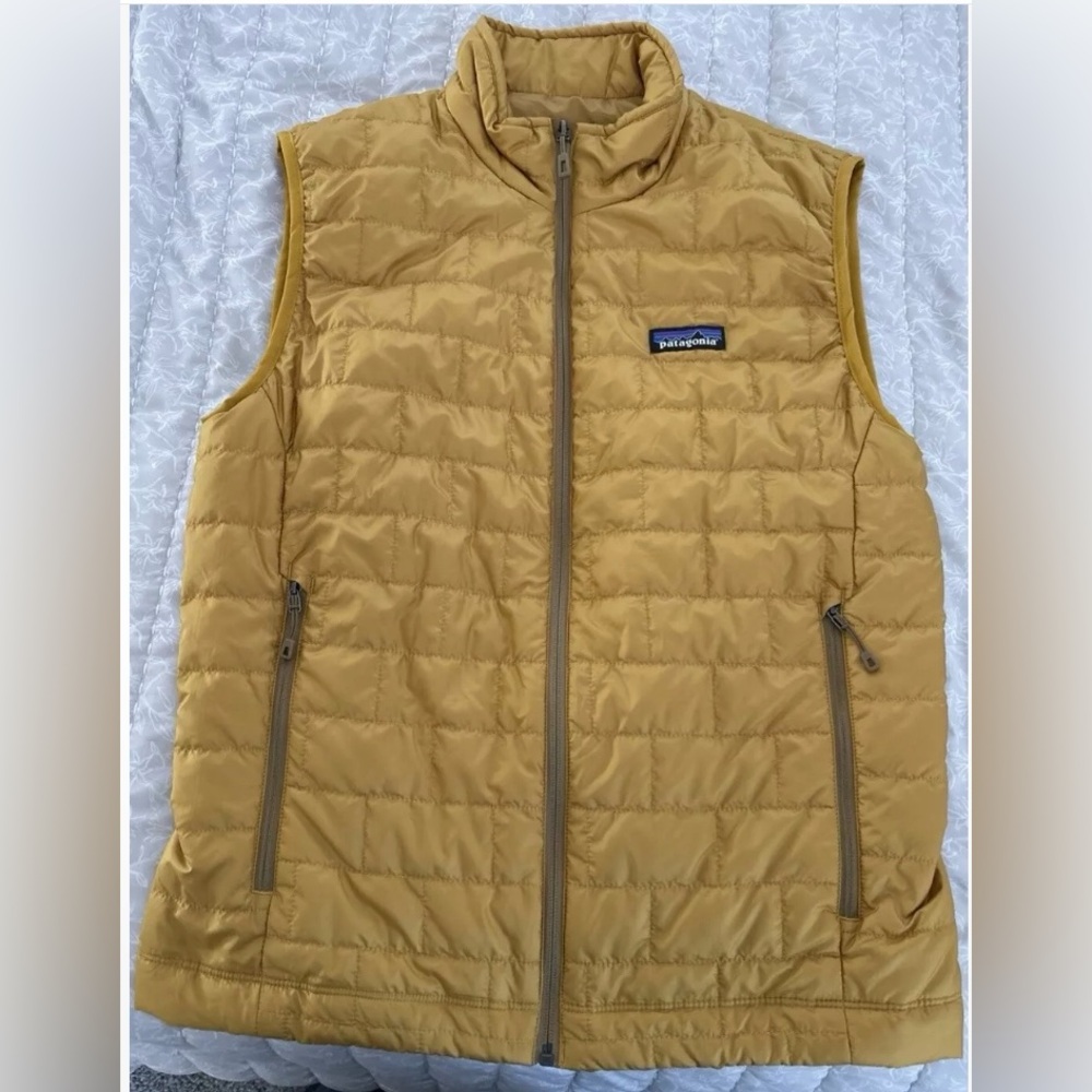Patagonia Men's Yellow Nano Puff Vest